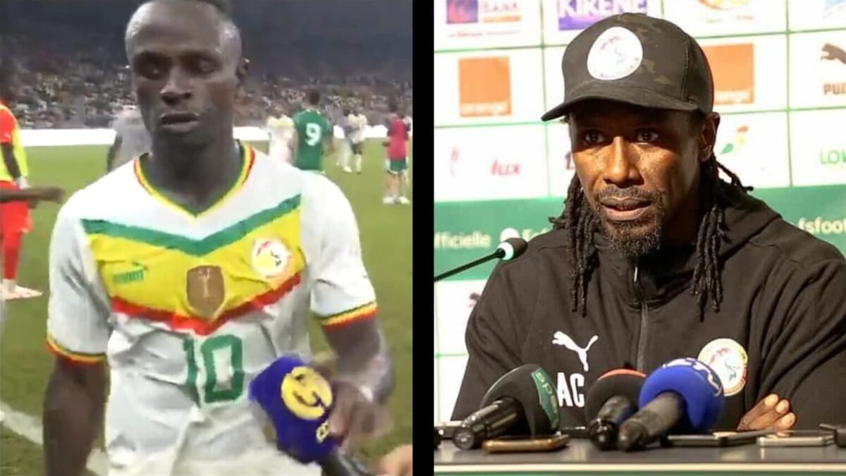 Sadio Mane Aliou Cisse Senegal Algerie e1694630859708 - OnzedAfrik