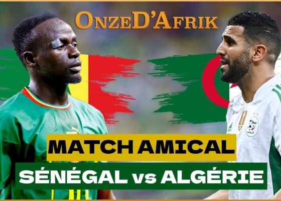 Senegal Algerie 1 - Onze d'Afrik