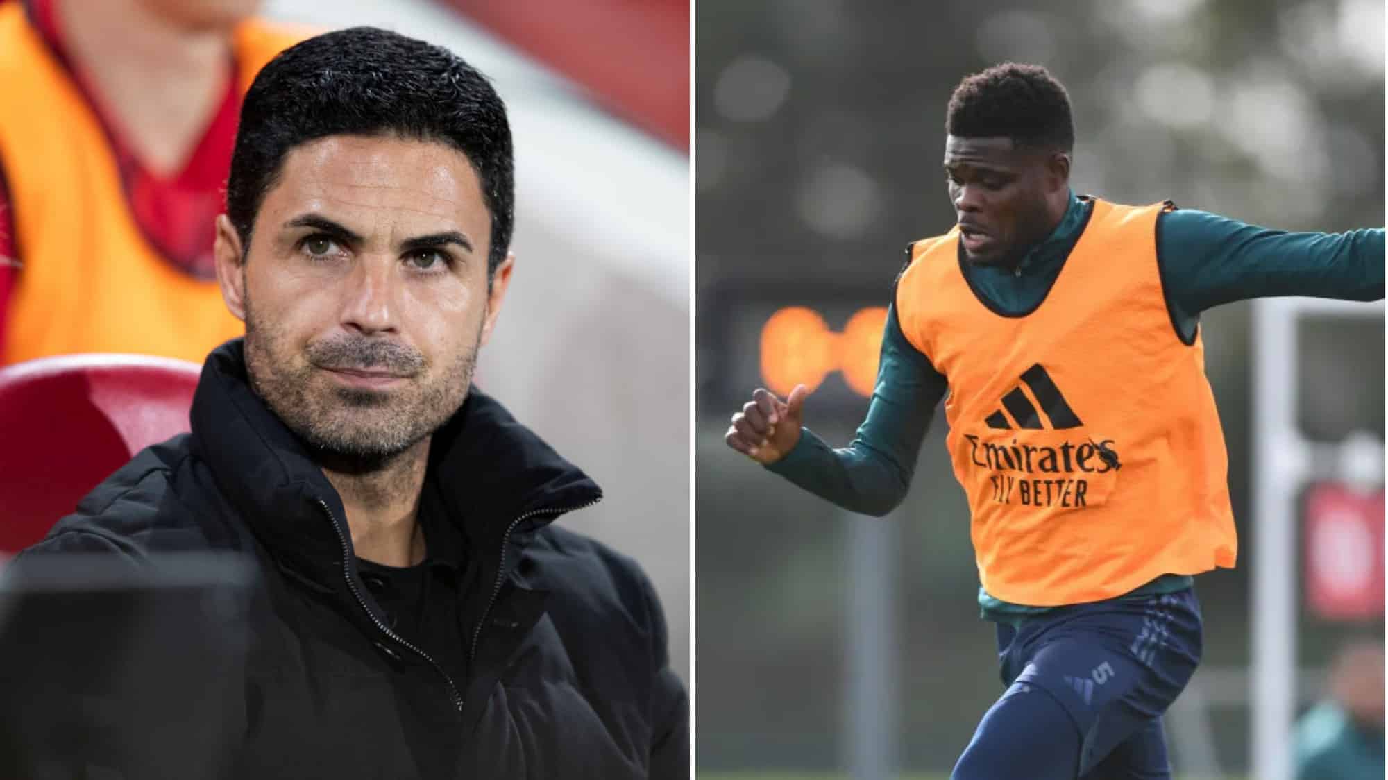mikel arteta thomas partey - OnzedAfrik