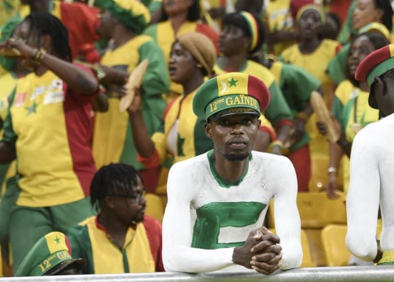Aliou Cisse supporters du Senegal - Onze d'Afrik