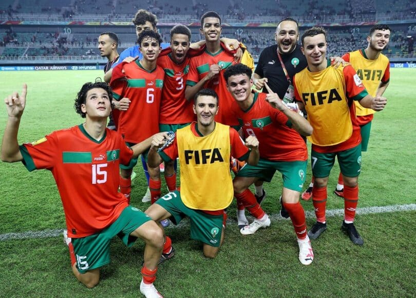 Maroc u17 - Onze d'Afrik