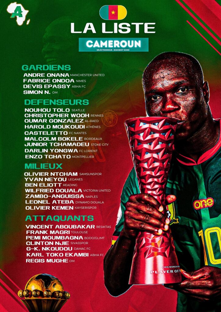 Cameroun : Rigobert Song justifie l’absence de Choupo-Moting pour la CAN 2023 11 Cameroun