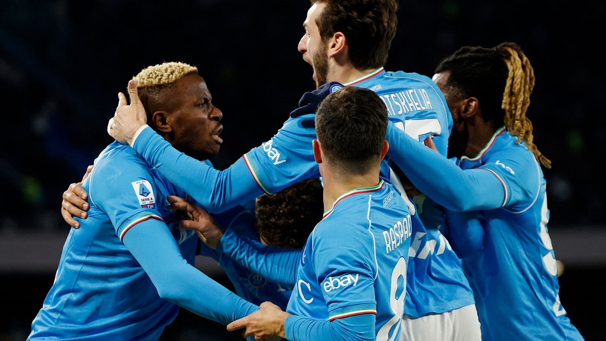 Napoli celebrates - OnzedAfrik