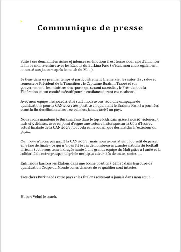 Non retenu par le Burkina, Hubert Velud vide son sac ! 11 IMG 3192 - OnzedAfrik