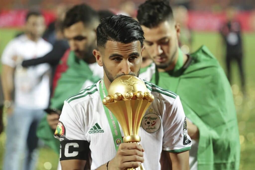 Mahrez avec la CAN 2019