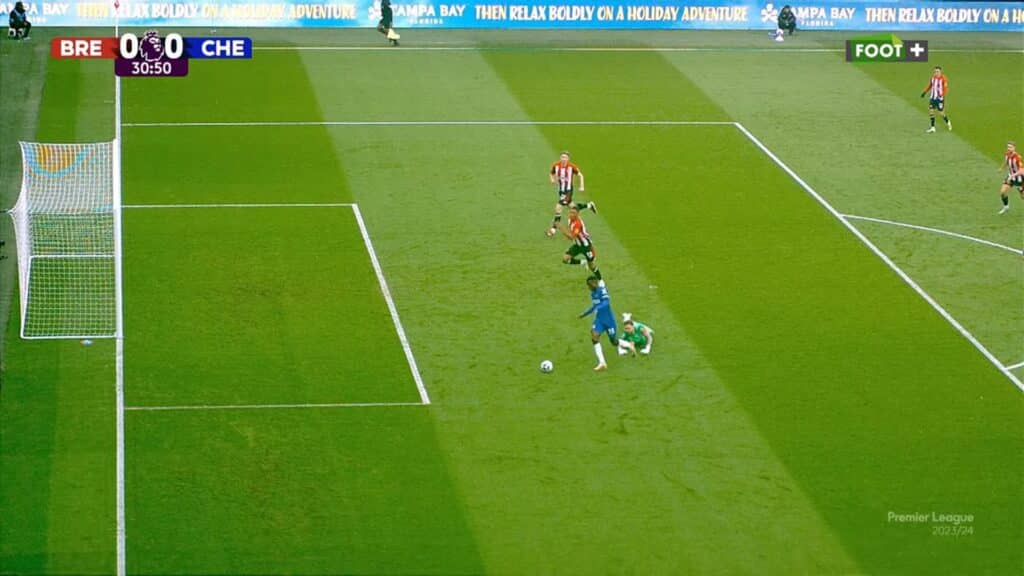 Nicolas Jackson vu par un média anglais : « C'est le seul joueur au monde capable de ... » 11 L'énorme raté de Nicolas Jackson seul devant le but de Brentford