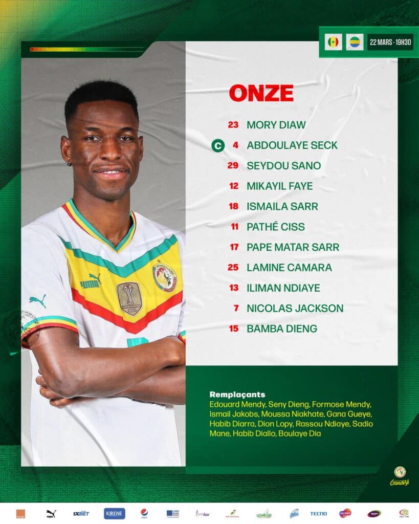 Sénégal - Gabon : Mikayil, Jackson, Sano... les compos officielle dévoilées 14 IMG 4148 - OnzedAfrik