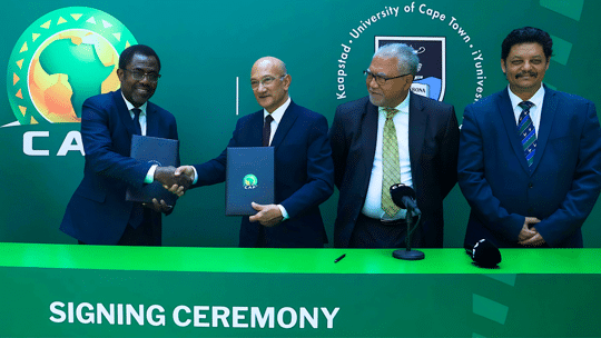 Officiel : la CAF annonce une grande acquisition pour le football africain 11 CAF protocole d'accord