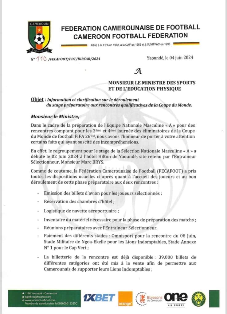 Cameroun : Samuel Eto'o accuse Marc Brys et agit en conséquence ! 17 Samuel Eto'o