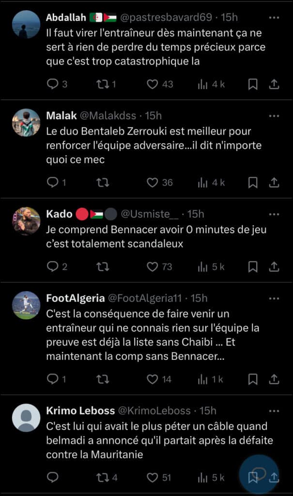 Les Algériens défendent Bennacer et fracassent le nouveau sélectionneur : « Il faut le virer ... » 19 IMG 6389 - OnzedAfrik