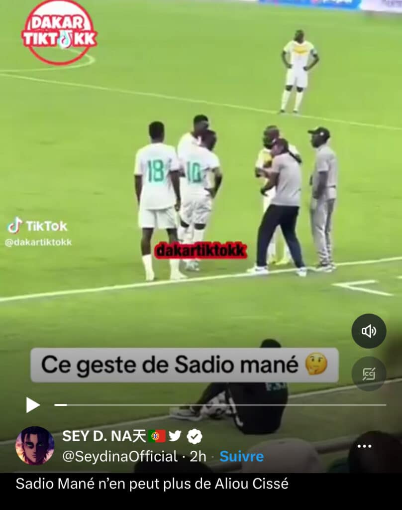 Le geste polémique de Sadio Mané envers Aliou Cissé (vidéo) 11 IMG 9553 - OnzedAfrik