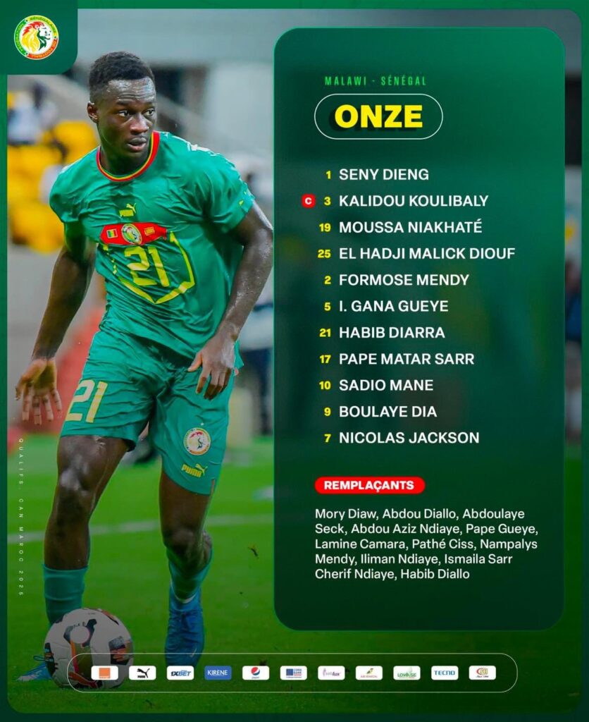 Malawi - Sénégal : Le onze de départ des Lions, des choix surprenants de Pape Thiaw 11 IMG 0750 1 - OnzedAfrik