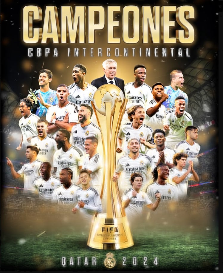 Coupe intercontinentale : le Real Madrid devient l’équipe la plus titrée dans cette compétition 11 intercontina - OnzedAfrik