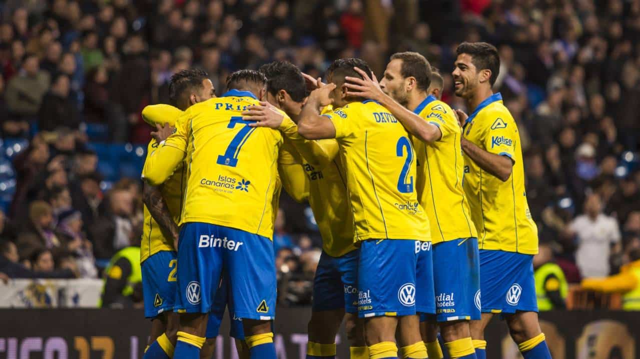 las palmas celebrate a goal v2 43829 - OnzedAfrik