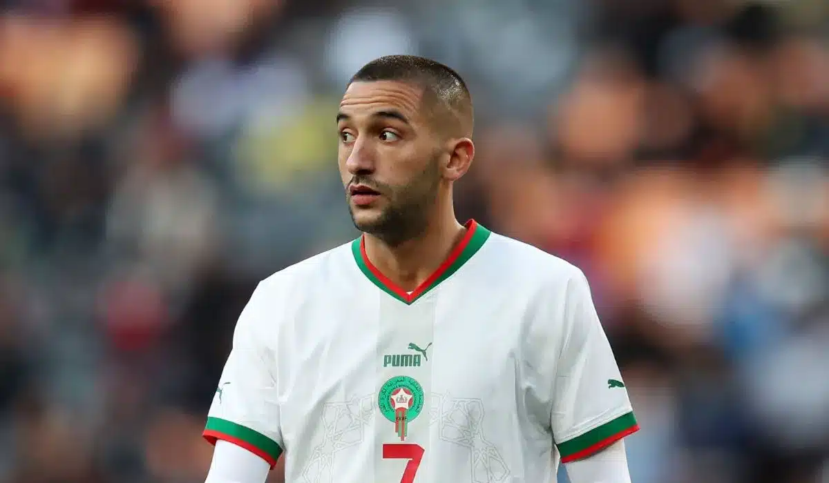 https3A2F2Fwww.afrik foot.com2Fapp2Fuploads2F20242F112FHakim Ziyech envoie un message touchant au peuple marocain - OnzedAfrik