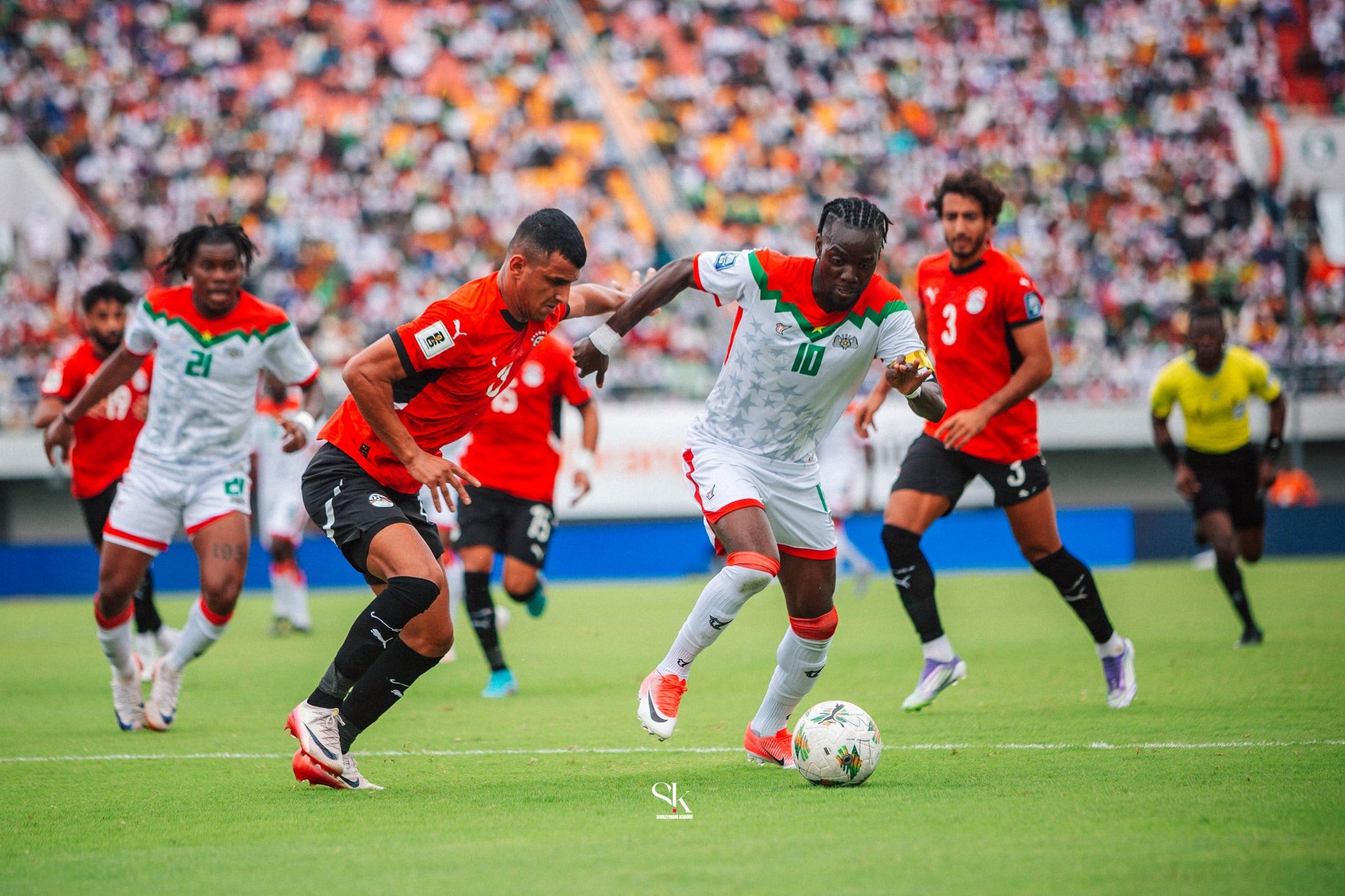 Bertrand Traore vs Egypte - OnzedAfrik