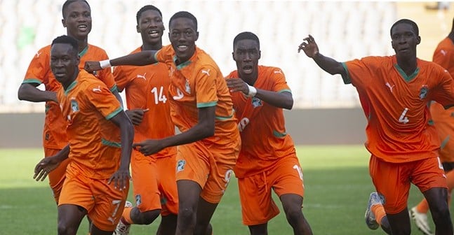 UFOA B U17 La Cote dIvoire mene contre le Ghana MT - OnzedAfrik
