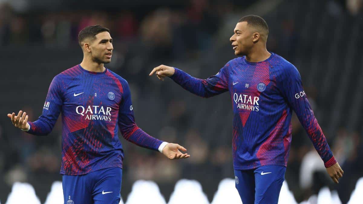 hakimi mbappe - OnzedAfrik