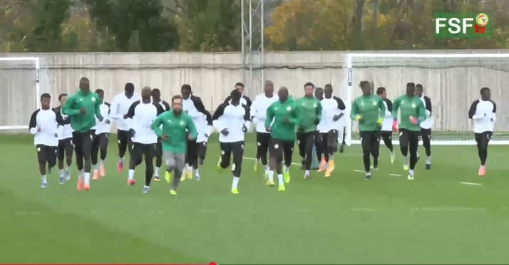 lions du senegal avant bresil - OnzedAfrik