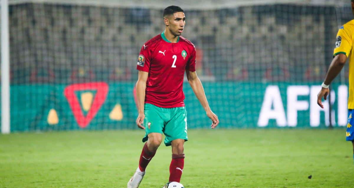 Achraf Hakimi CAN 2021 - OnzedAfrik