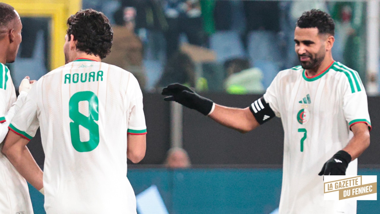 Houssem Aouar Riyad Mahrez - OnzedAfrik