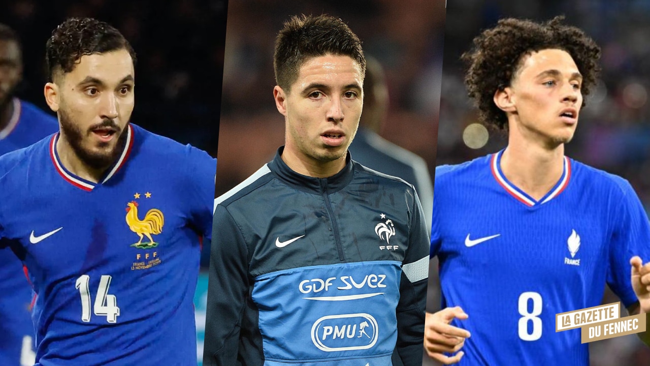 Samir Nasri Rayan Cherki Maghnes Akliouche - OnzedAfrik