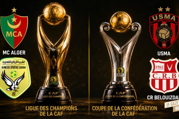 CAF MCA USMA CRB JSS - OnzedAfrik