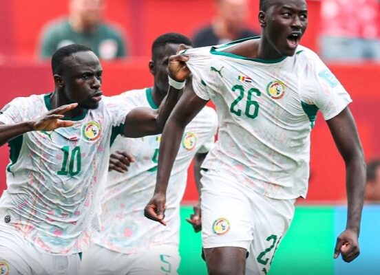 lions du senegal pape gueye et sadio 1 - OnzedAfrik