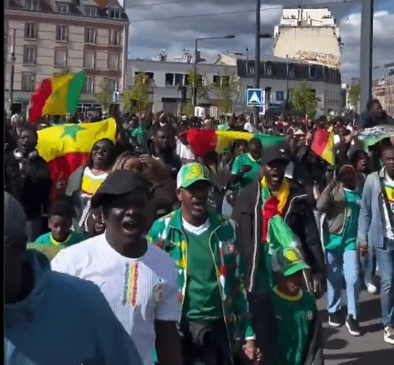supporters senegalais - OnzedAfrik