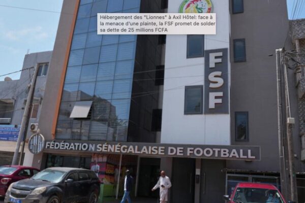Refus du Ministère des Sports : La FSF face à une facture de 240 millions