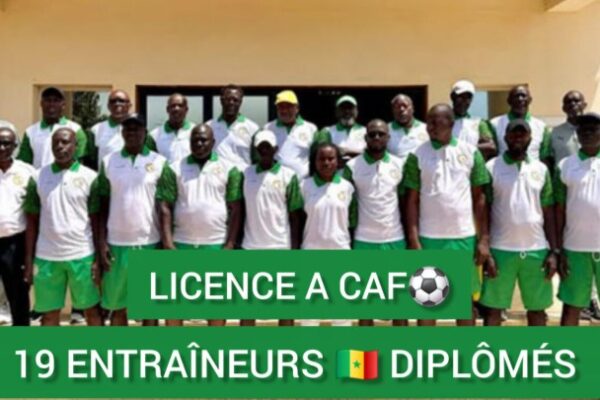 Football : 19 entraîneurs sénégalais reçoivent leur Licence A CAF