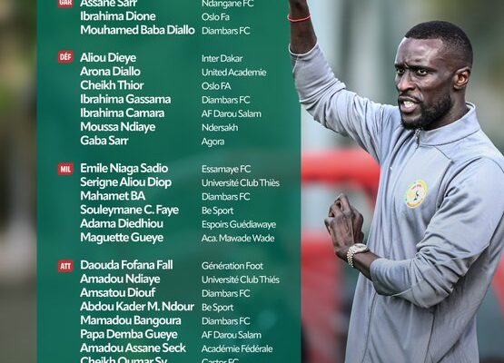 Lionceaux U17 : Lamine Sané dévoile la liste pour le tournoi UFOA-A